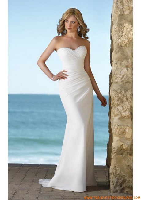 Vestidos de boda en playa