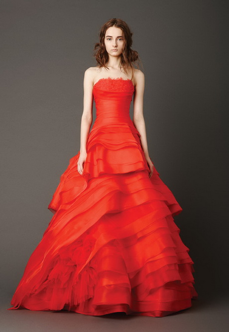 Vestidos de boda rojos