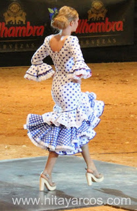 Vestidos de flamenca cortos 2014