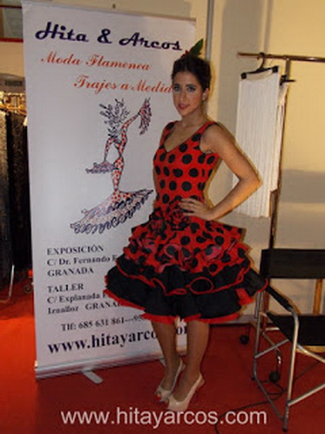 Vestidos de flamenca cortos