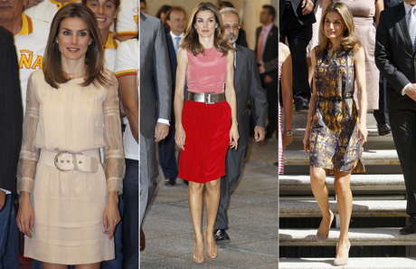 Vestidos de la princesa letizia