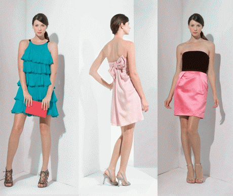 Vestidos de moda para fiestas cortos