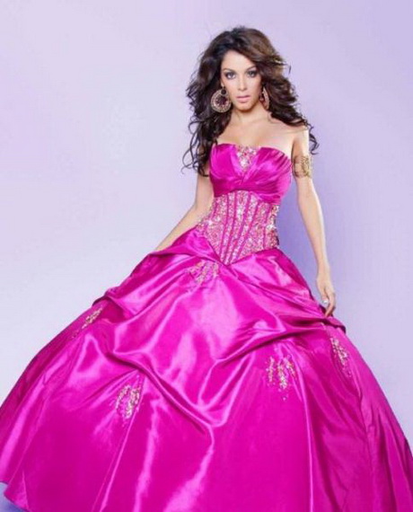 Vestidos de moda para quinceañeras