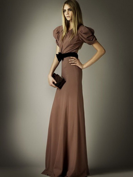 Vestidos de noche con manguitas