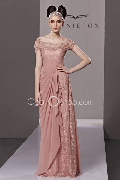 Vestidos de noche con manguitas