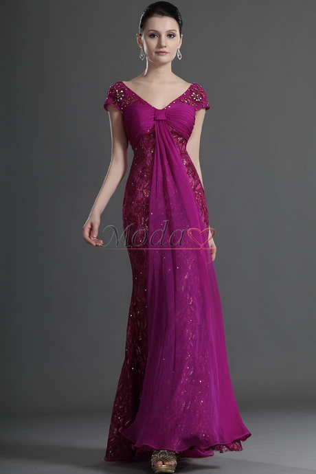 Vestidos de noche con manguitas
