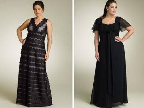 Vestidos de noche tallas grandes