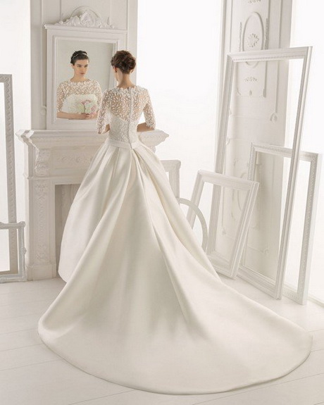 Vestidos de novia con cola