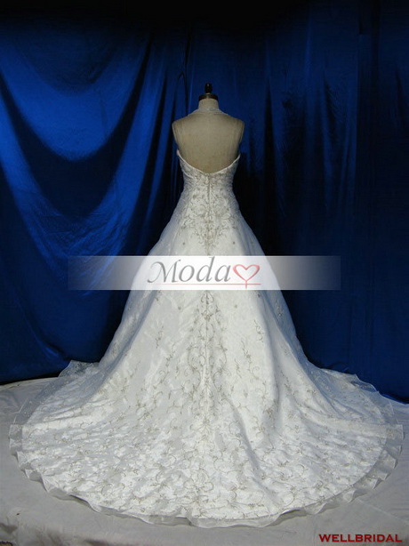 Vestidos de novia con cola