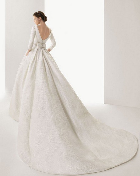 Vestidos de novia con cola