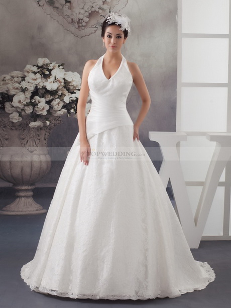 Vestidos de novia corte halter