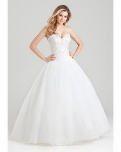 Vestidos de novia corte princesa 2014
