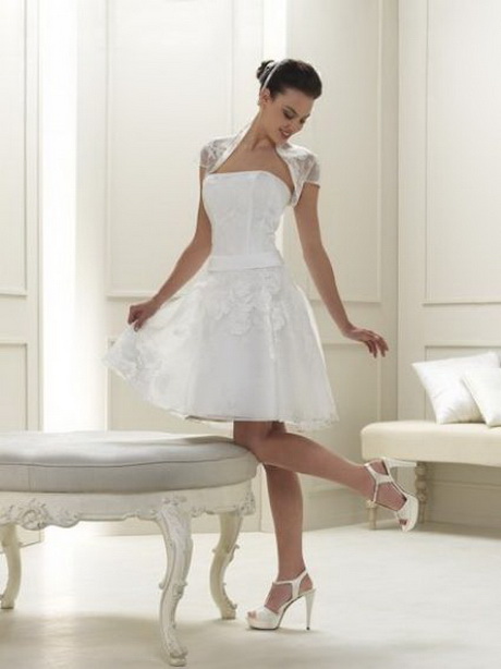 Vestidos de novia cortos 2014