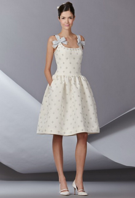 Vestidos de novia cortos 2014
