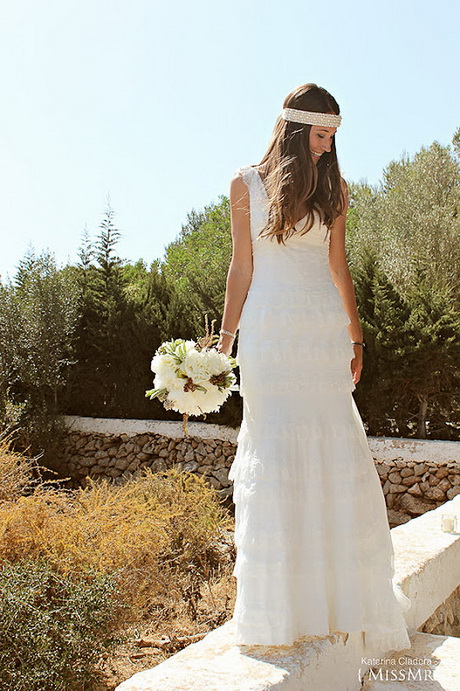 Vestidos de novia hippie chic