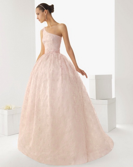 Vestidos de novia rosa