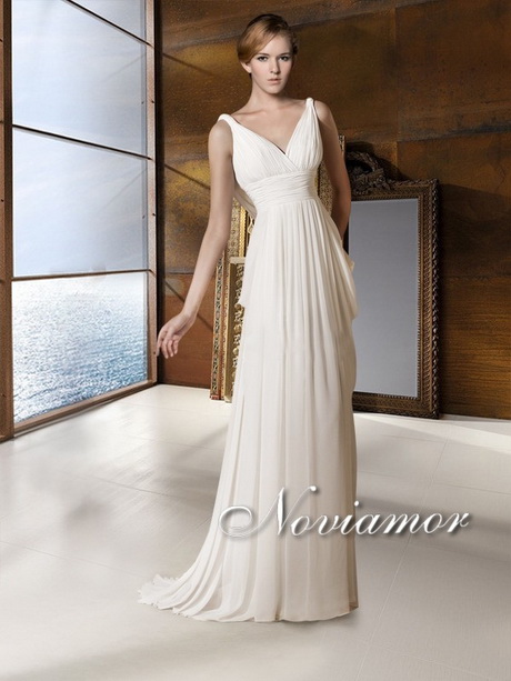 Vestidos de novia sencillos pero elegantes
