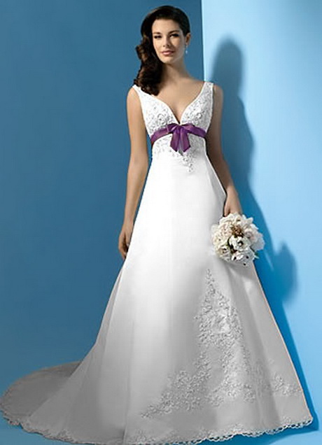 Vestidos de novia sencillos pero elegantes