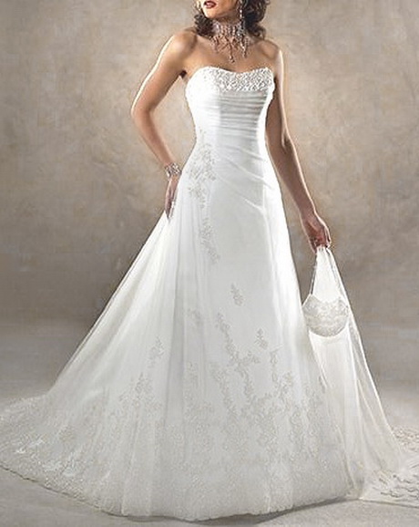 Vestidos de novia sencillos pero elegantes