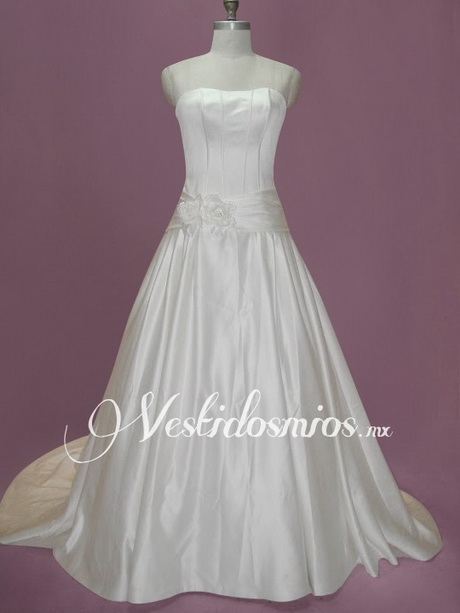 Vestidos de novia sencillos pero elegantes