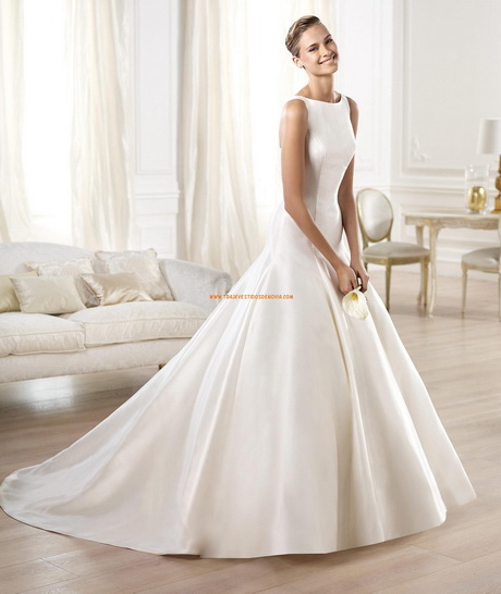 Vestidos de novias 2014 sencillos