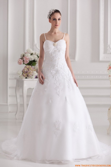 Vestidos de novias 2014 sencillos