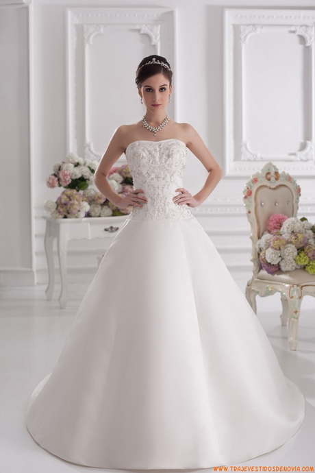 Vestidos de novias 2014 sencillos