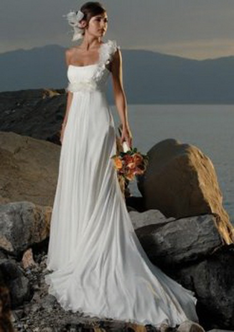 Vestidos de novias en la playa