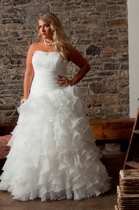 Vestidos de novias gorditas 2014