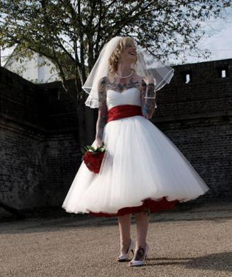 Vestidos de novias rojos