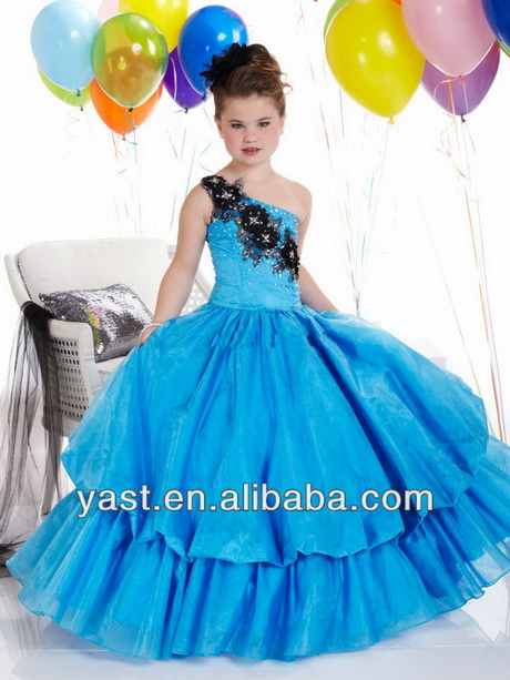 Vestidos de princesa de niñas