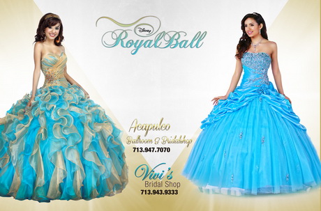 Vestidos de quinceañera de princesa