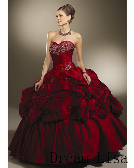 Vestidos de xv años rojos