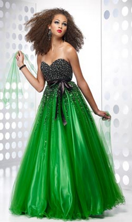 Vestidos de xv años verde manzana