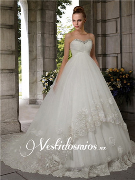 Vestidos elegantes de boda