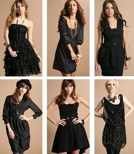 Vestidos elegantes negros
