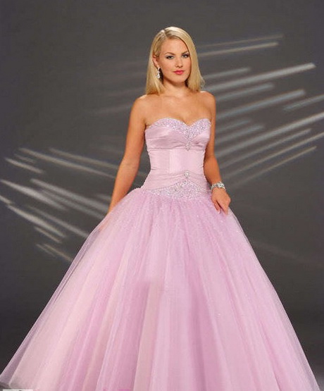 Vestidos estilo princesa para 15 años