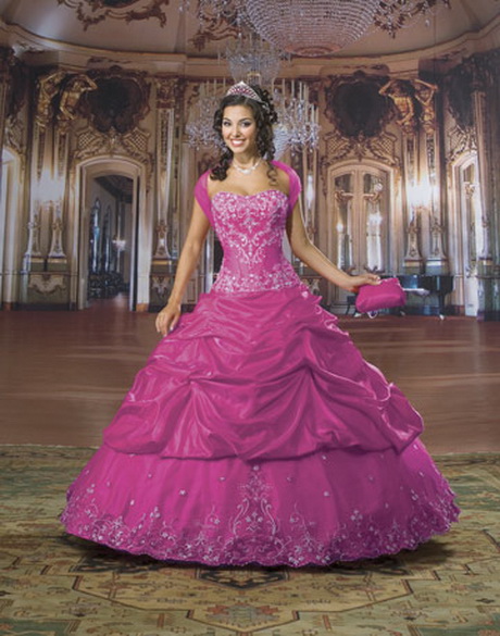 Vestidos estilo princesa para 15 años