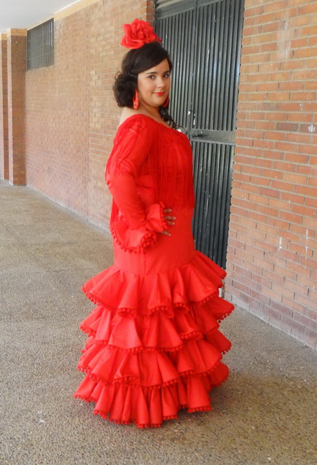 Vestidos flamenca rojos