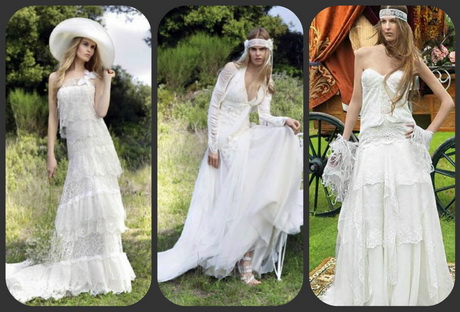 Vestidos hippies para bodas