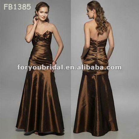 Vestidos largos para damas de honor