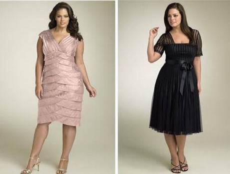 Vestidos moda para gorditas