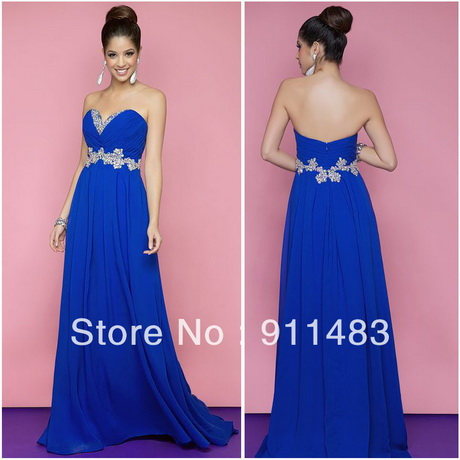 vestido para graduacion 2014 AZUL REY H329 Empire Waist Beautiful ...