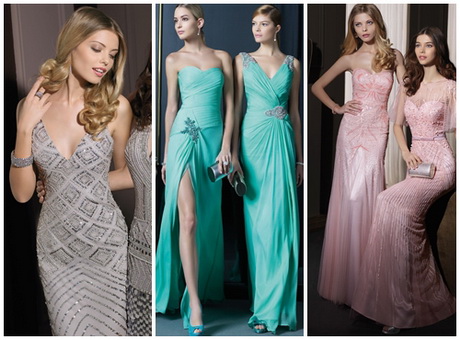 Vestidos para fiestas de matrimonio 2014