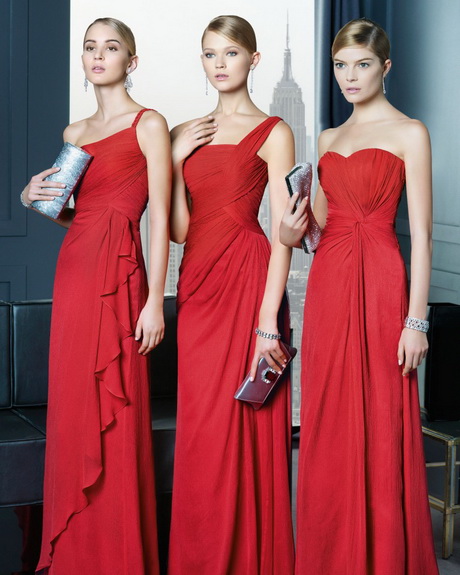Vestidos para matrimonio de noche 2014