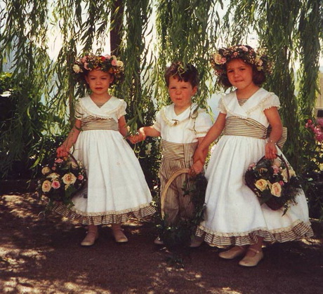 Vestidos para pajes de boda