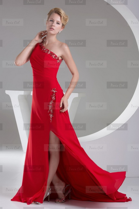 Vestidos rojos elegantes largos