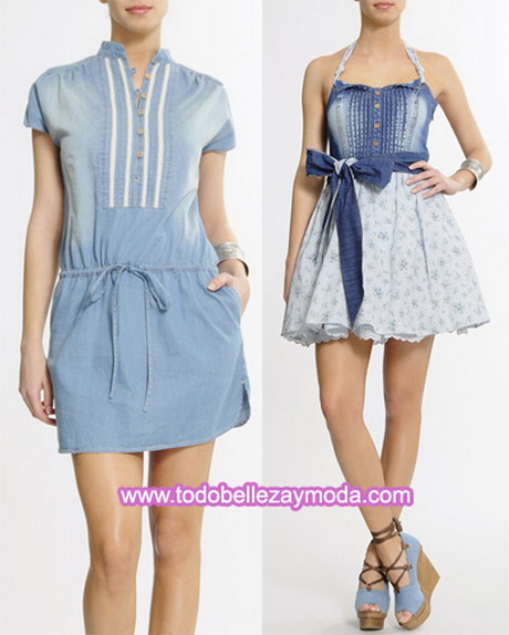 Vestidos vaqueros