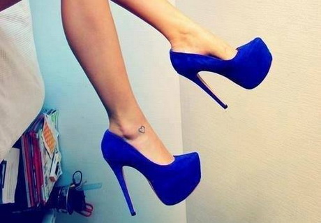 Zapatos azules