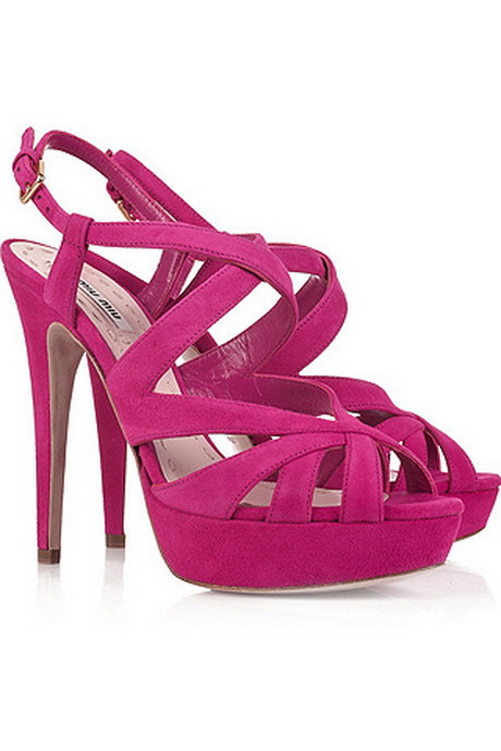 Zapatos fucsia